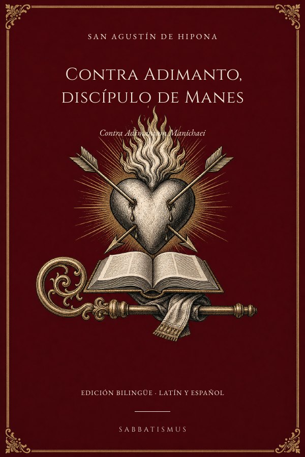 Contra Adimanto, discípulo de Manes
