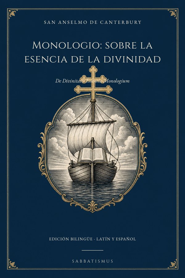 Monologio: sobre la esencia de la divinidad