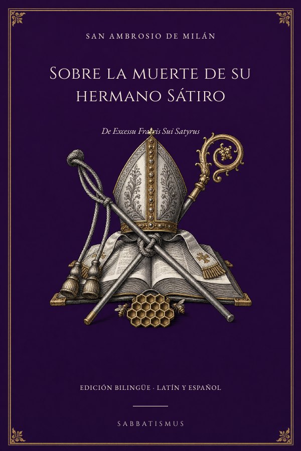Sobre la muerte de su hermano Sátiro